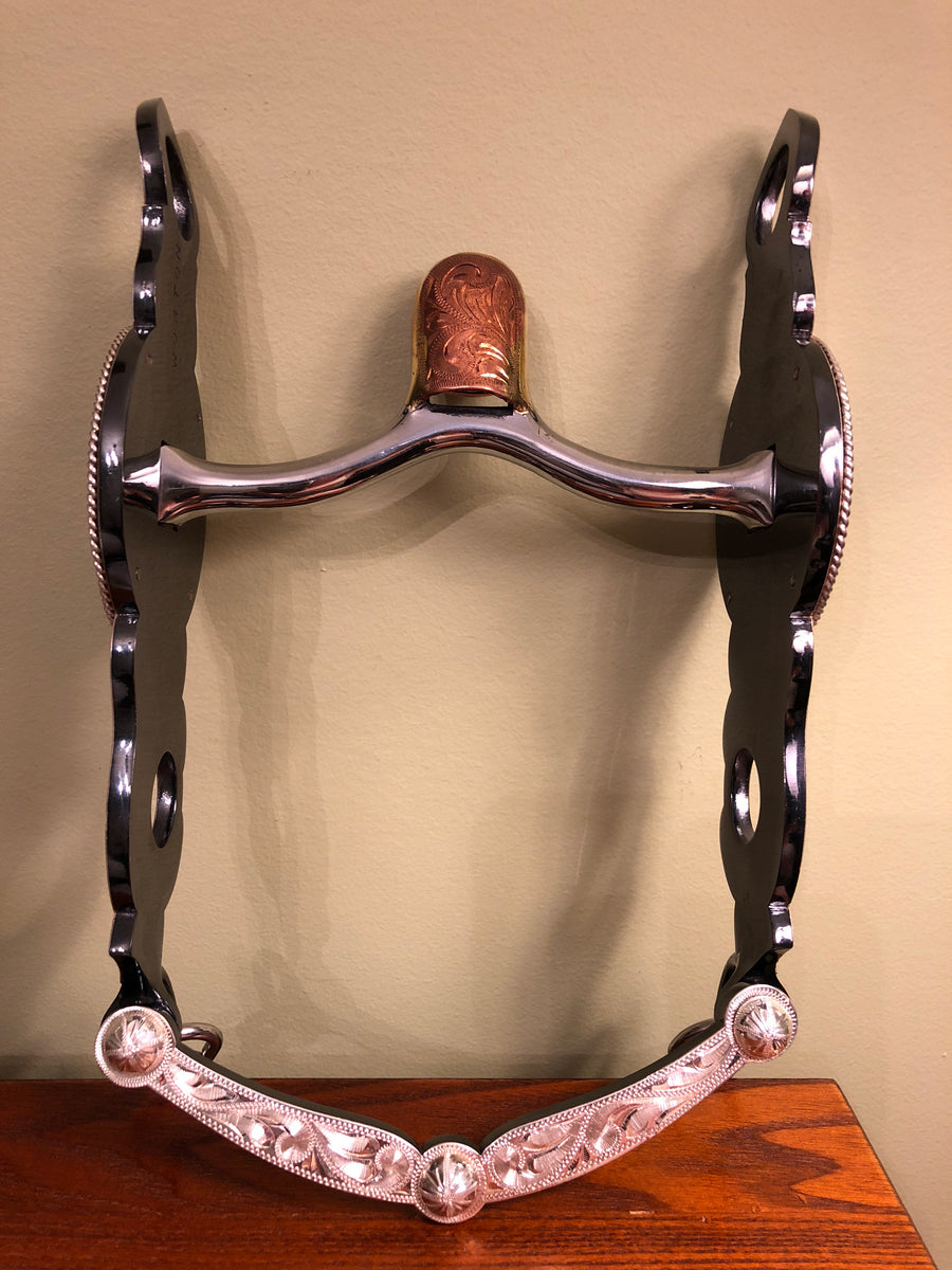 New Kissing Bird Bit with San Joaquin Mouthpiece (rein chains sold sep