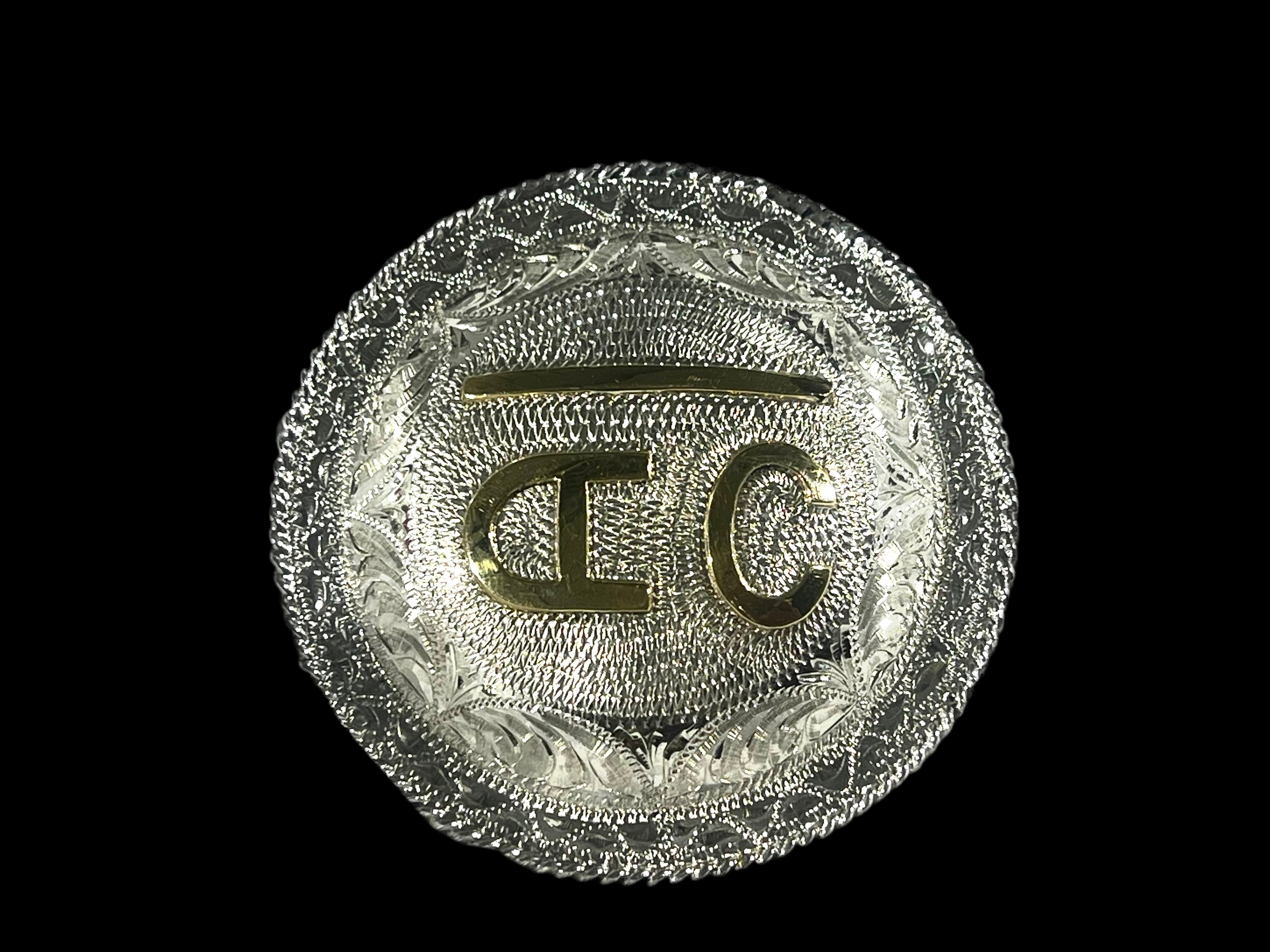 Custom Brand Spur Strap Conchos (Pair)