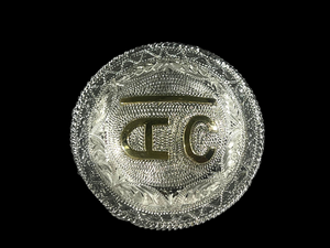 Custom Brand Spur Strap Conchos (Pair)