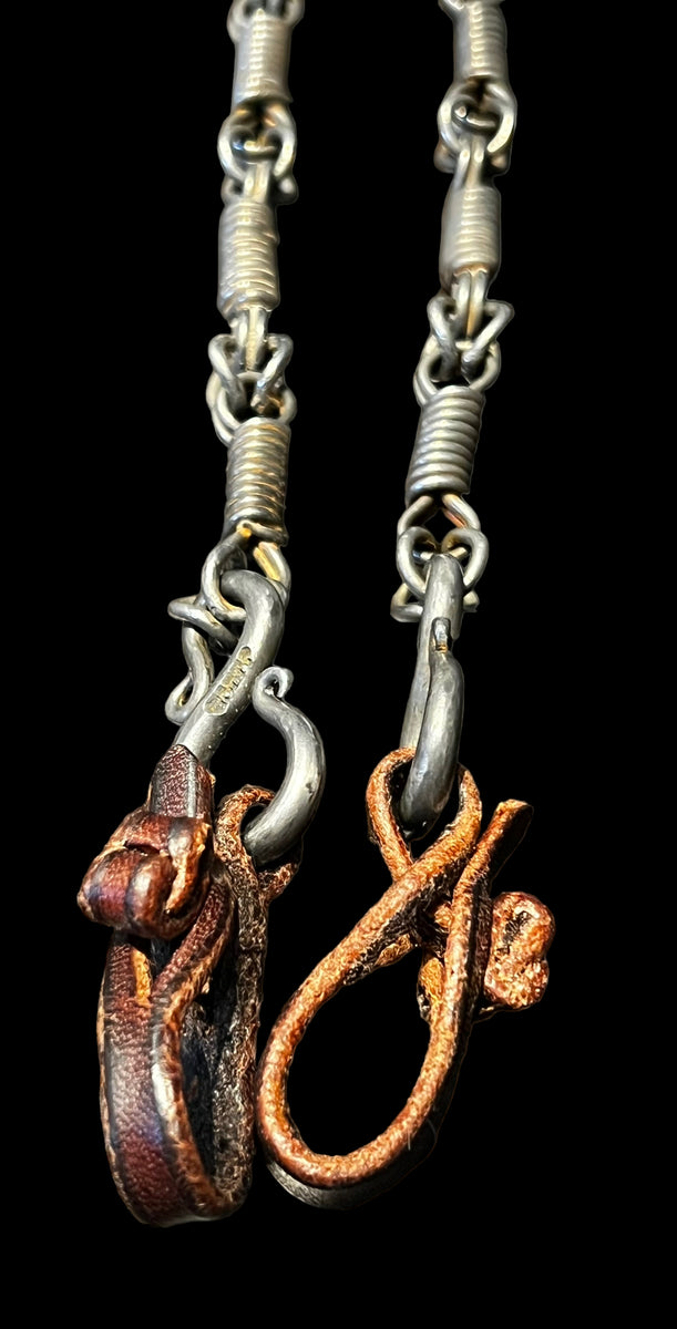 Jedidiah Rice Rein Chains Twisted Link – Classy Concho
