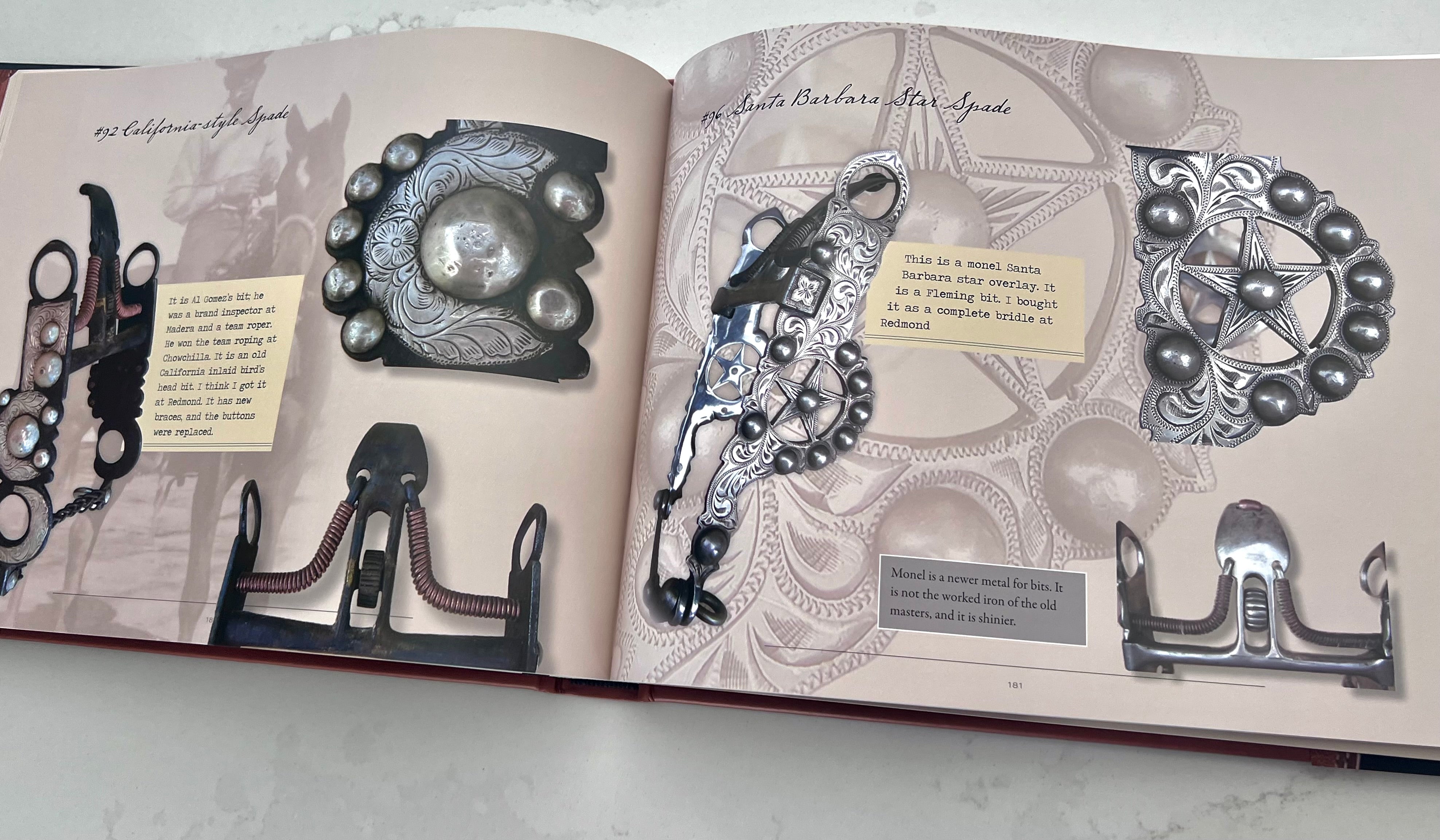 Limited Edition 127/200 The Legacy of Richie Morgan "One Man's Collection of Early California Spade Bits" by Merrilee Doss