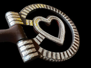 Classy Concho Heart Snaffle Bit