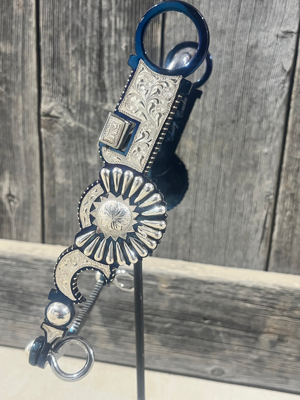 VPV Marked Traditional Teardrop Shank Bit w/Keyhole Mouthpiece