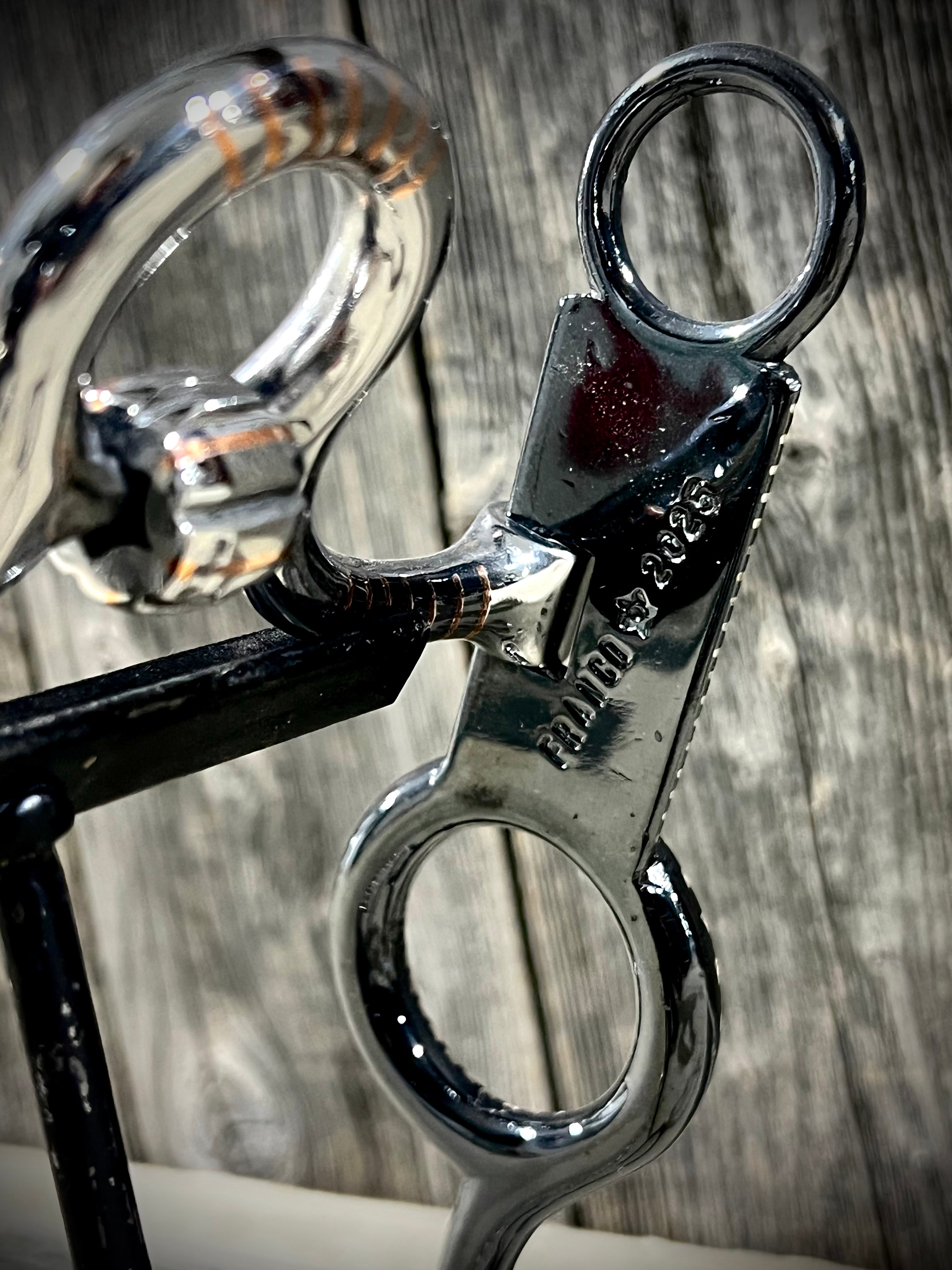 Franco Circle Shank Bit w/Keyhole Mouthpiece