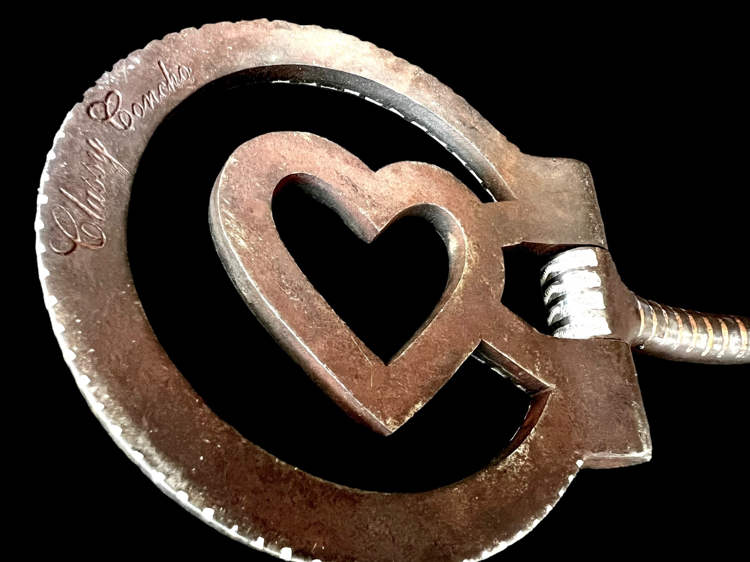 Classy Concho Heart Snaffle Bit