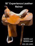 16” Experience Leather Reining Saddle