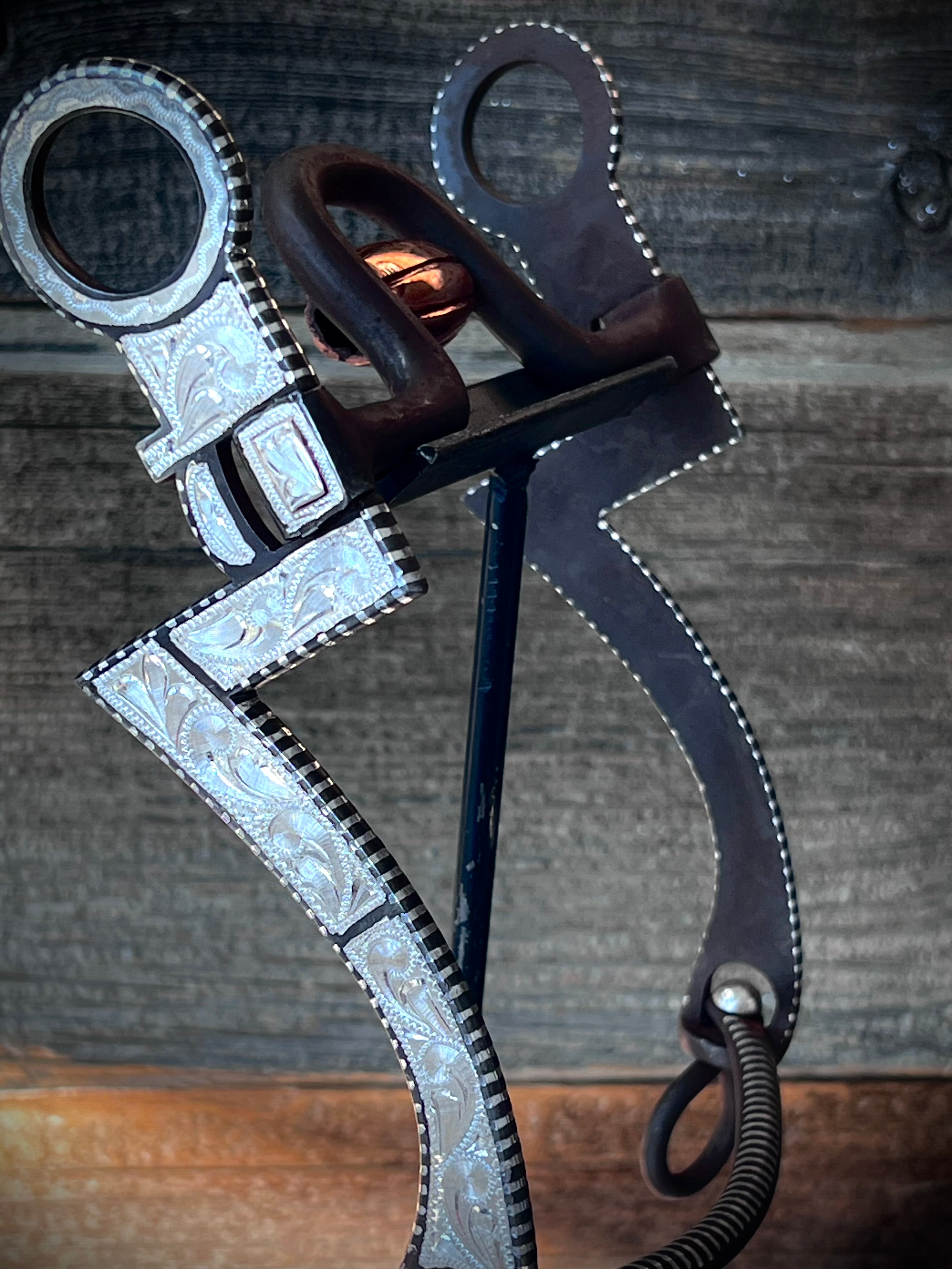 Classy Concho 7 Shank Cowhorse w/Slobber Bar