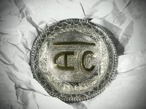 Custom Brand Spur Strap Conchos (Pair)