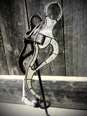 Classy Concho Medium Port Cowhorse Bit