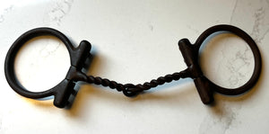 Twisted Wire Snaffle w/Prongs