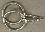 Kerry Kelley Marked w/Square Slow Twist Mouth Snaffle Bit