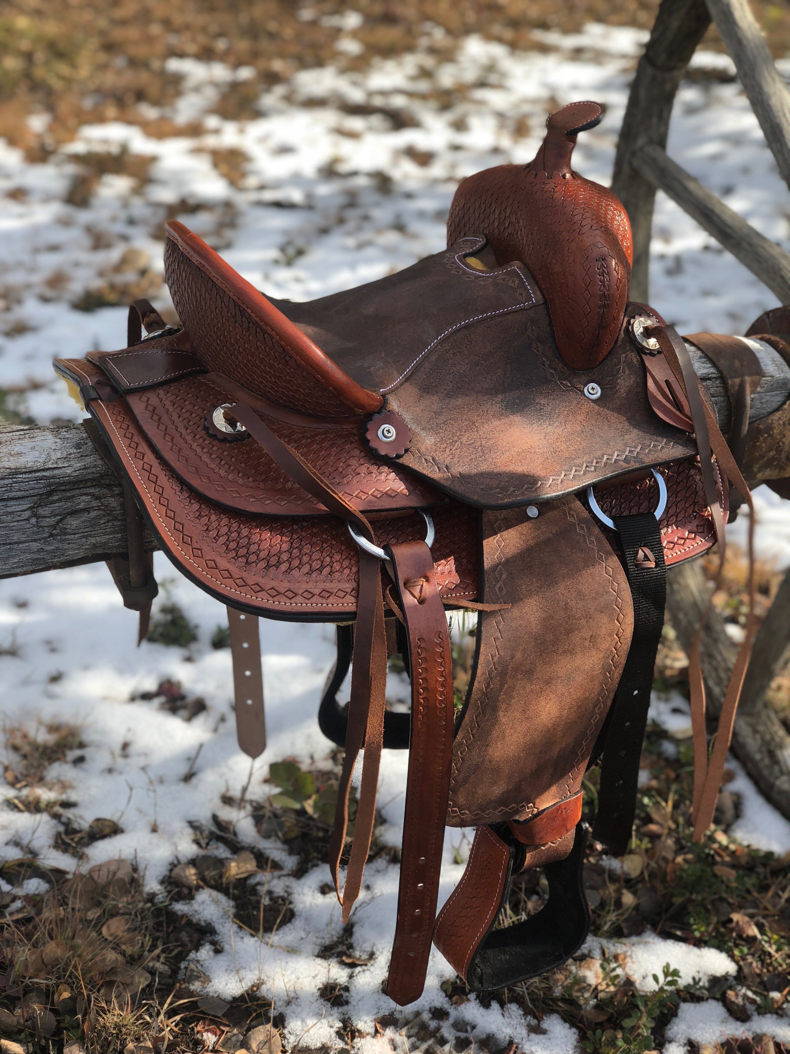 12" Heart of Texas Buckaroo Saddle