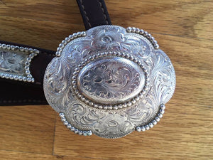 Vintage Silver Bridle with Matching Breastcollar