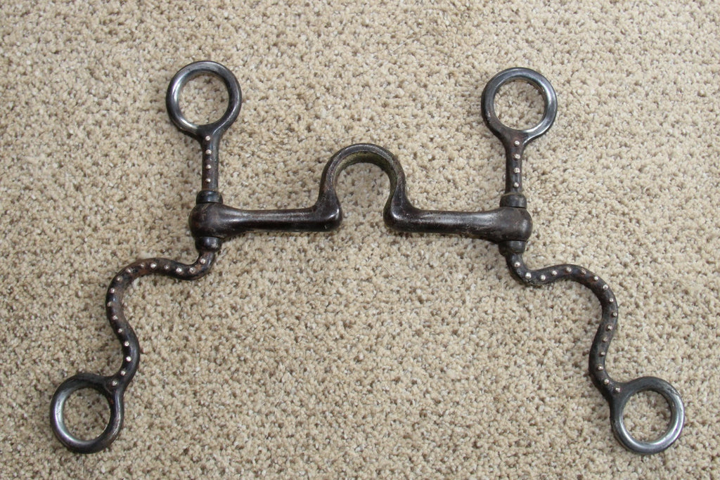 Les Vogt Maker Marked Loose Cheek, Solid Mouth Bit