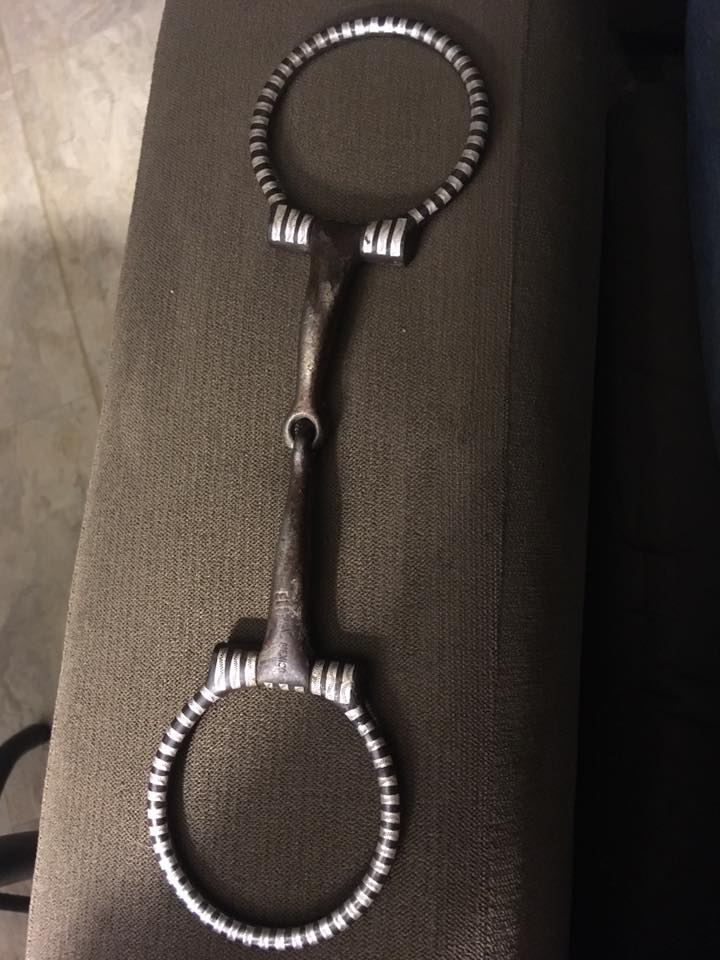 Fleming Silver Snaffle Bit
