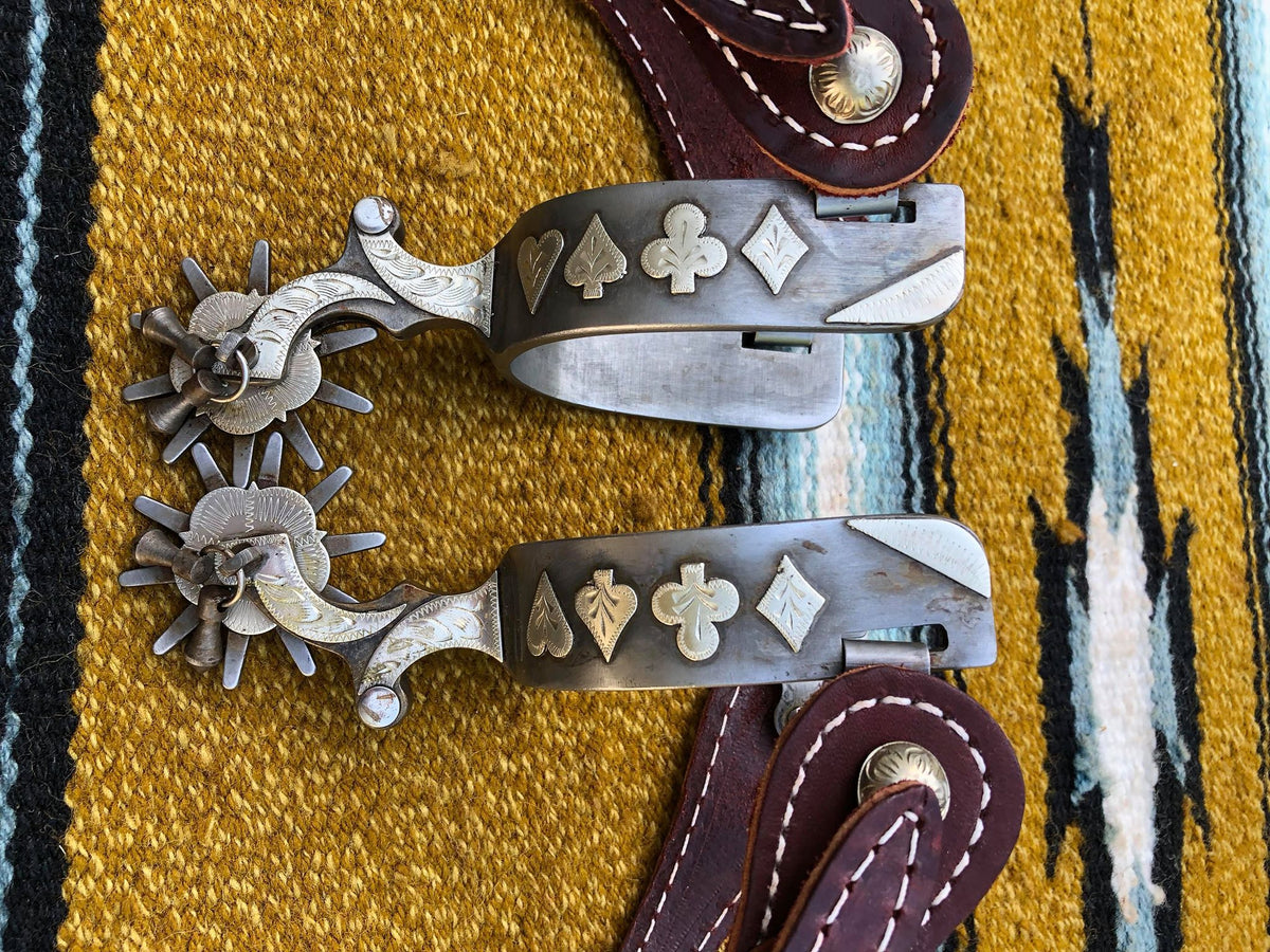 Card Suit Spurs – Classy Concho