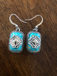 Sterling Silver & Turquoise Earrings