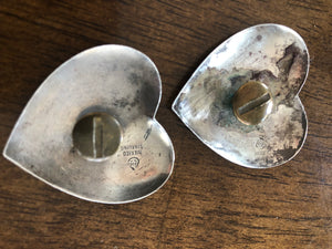 Fleming Silver Heart Concho Set