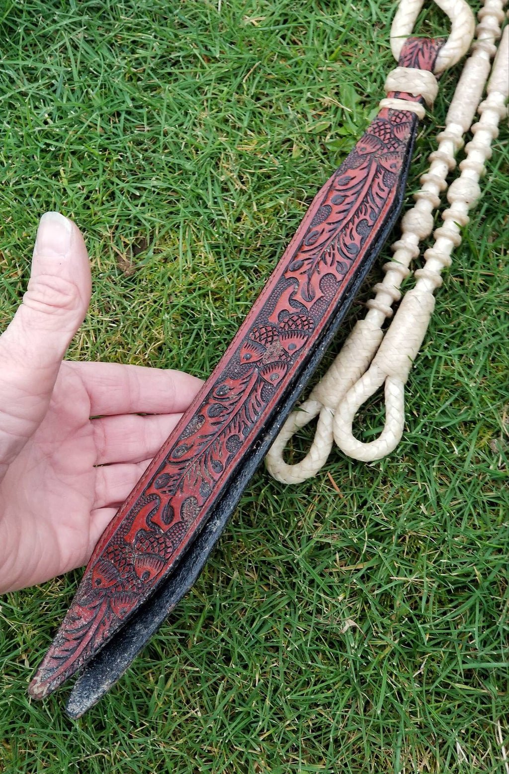 Rawhide Romal Reins