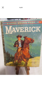 1959 Vintage Maverick Little Golden Book