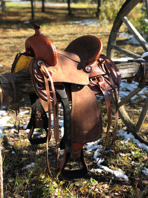11 1/2” Heart of Texas Buckaroo Saddle