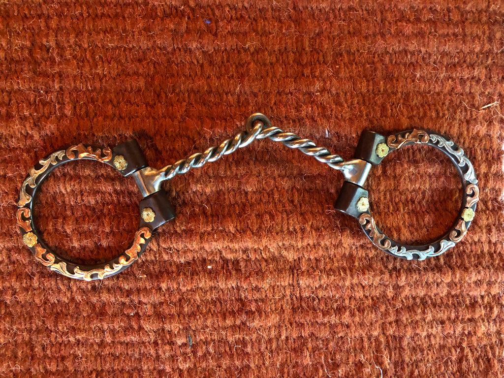 Twisted Mouth Snaffle Bit