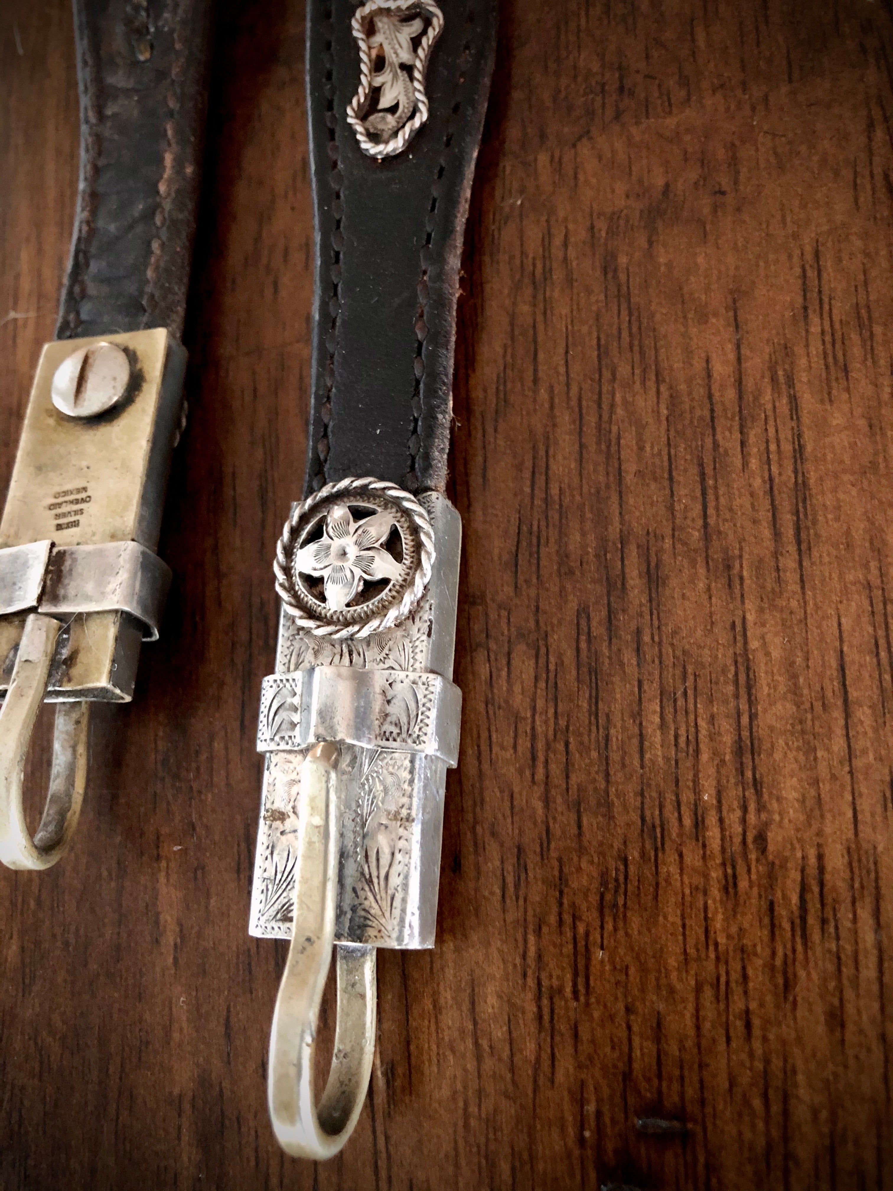 Sterling Filigree Headstall and Breast Collar Set by Leonard Galvin