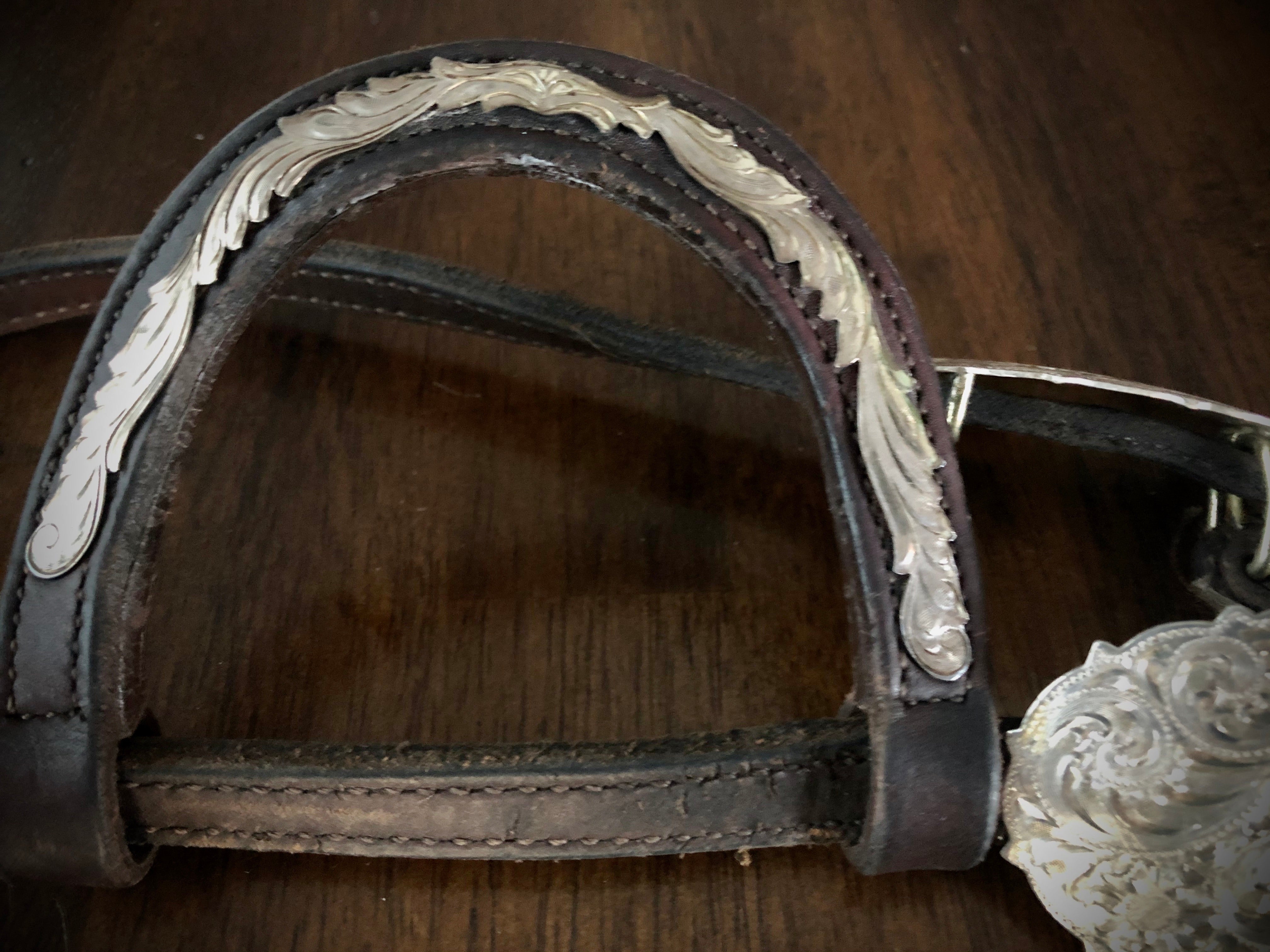 Sterling Feathering Headstall
