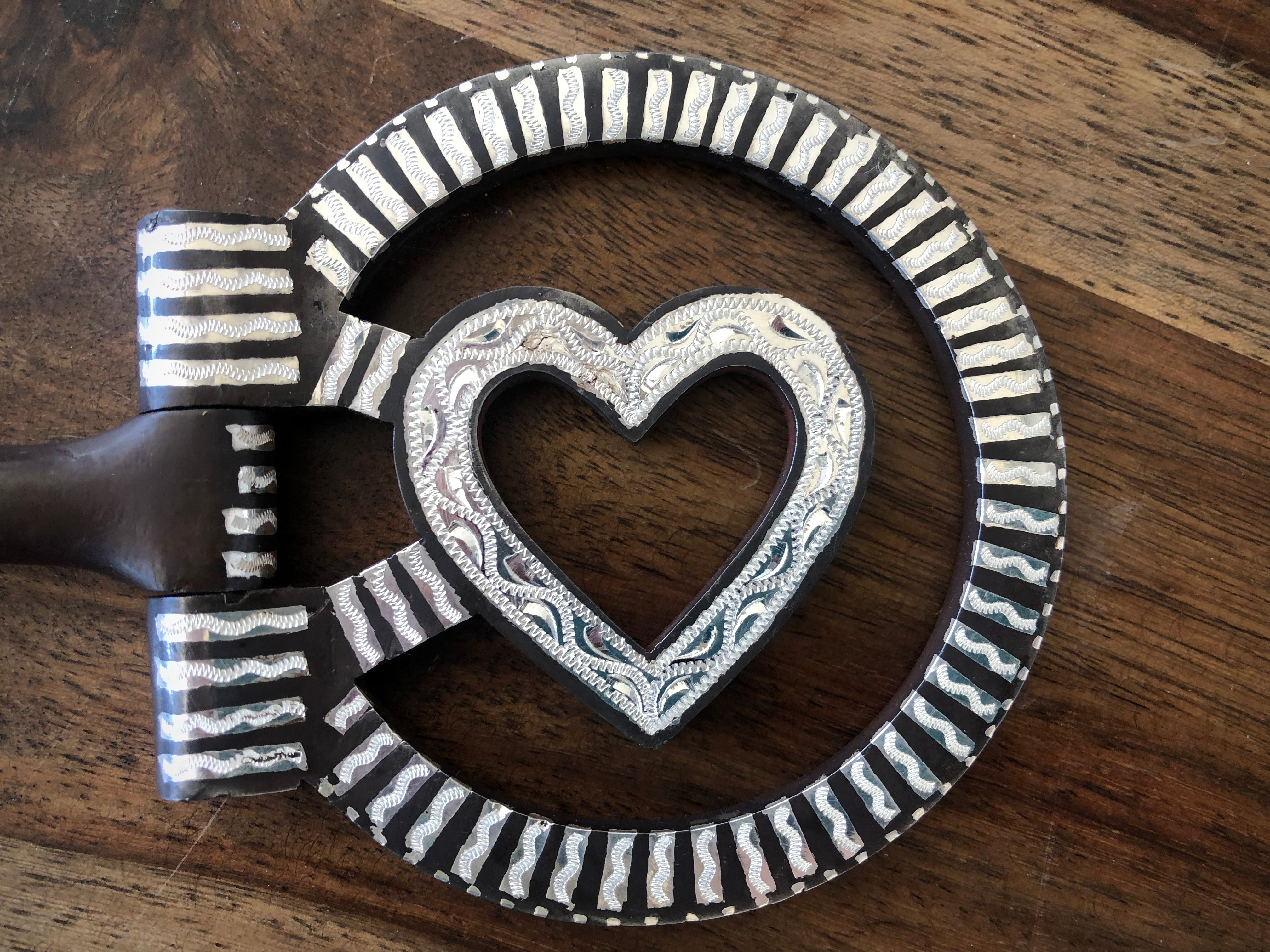 Classy Concho Heart Snaffle Bit