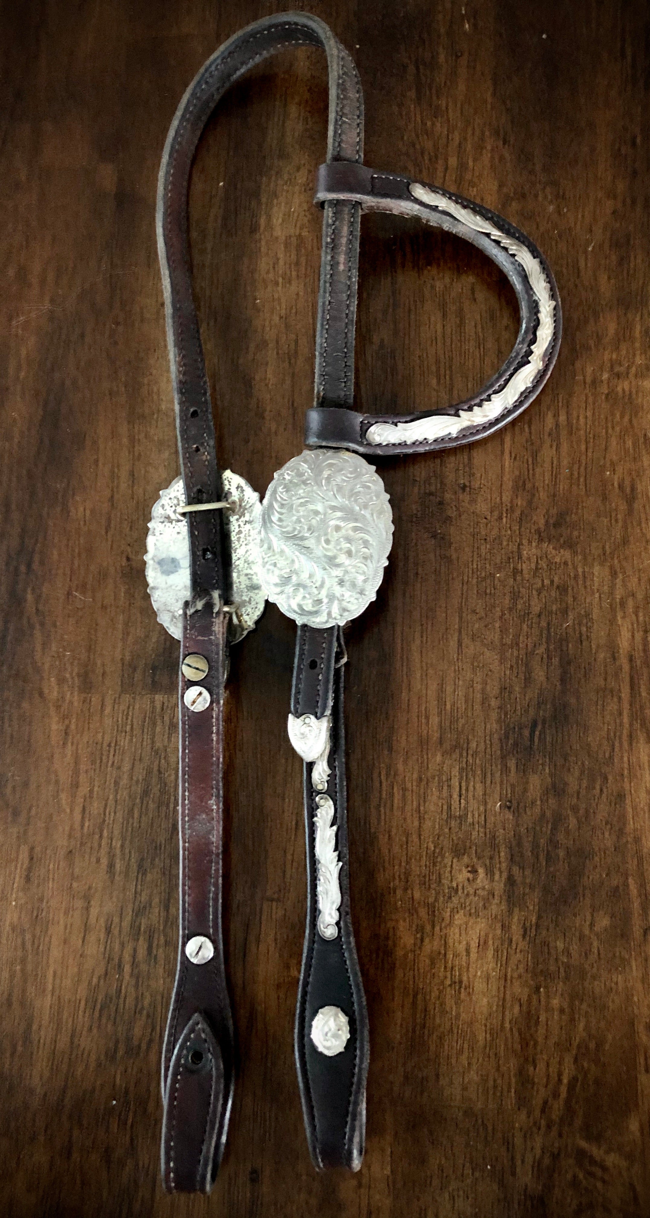 Sterling Feathering Headstall