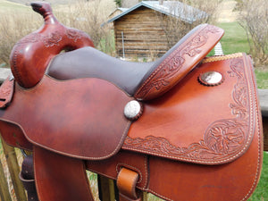 16” Vic Bennett Cowhorse Saddle