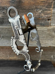 Classy Concho Heart Shank Bit w/San Joaquin Mouthpiece