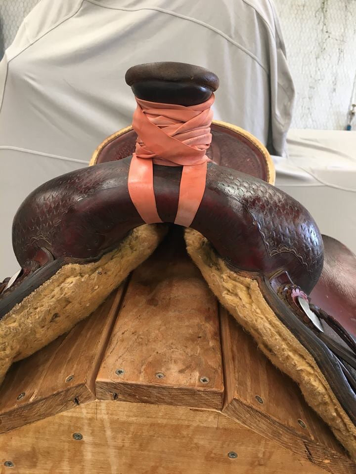 Used Cowboy Ranch Saddle