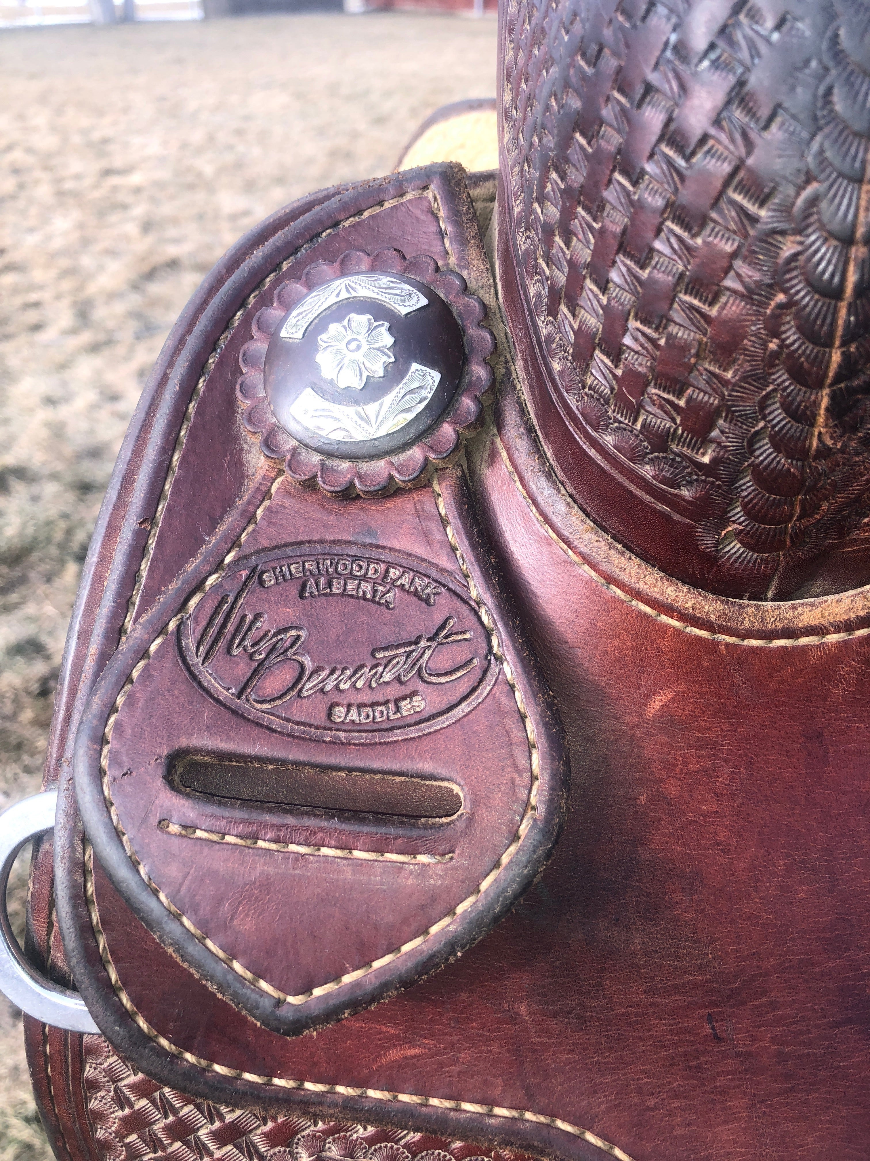 15 1/2” Vic Bennett Cutting Saddle