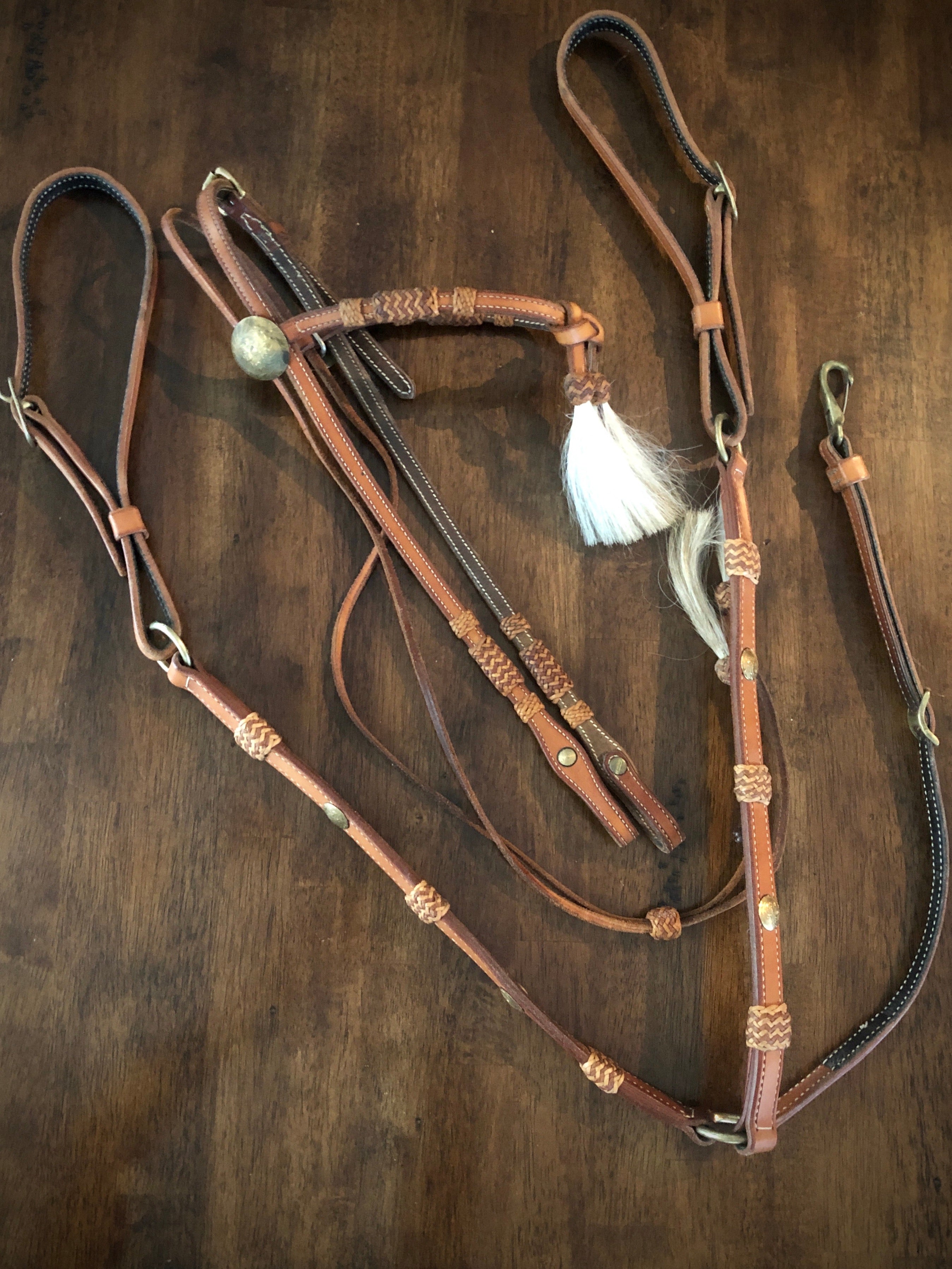 Light Headstall and Breastcollar set