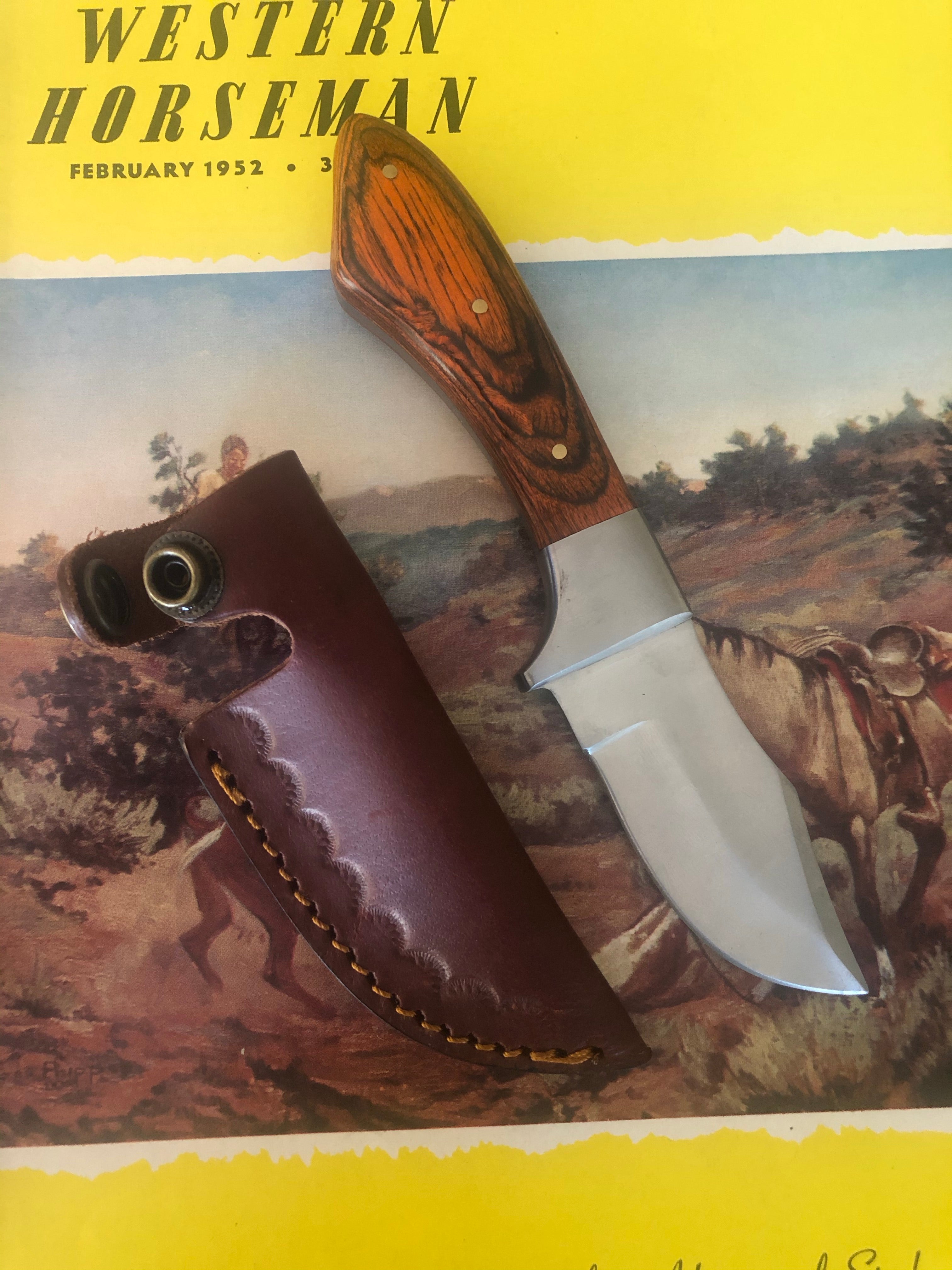 Custom Made Knife & Sheath