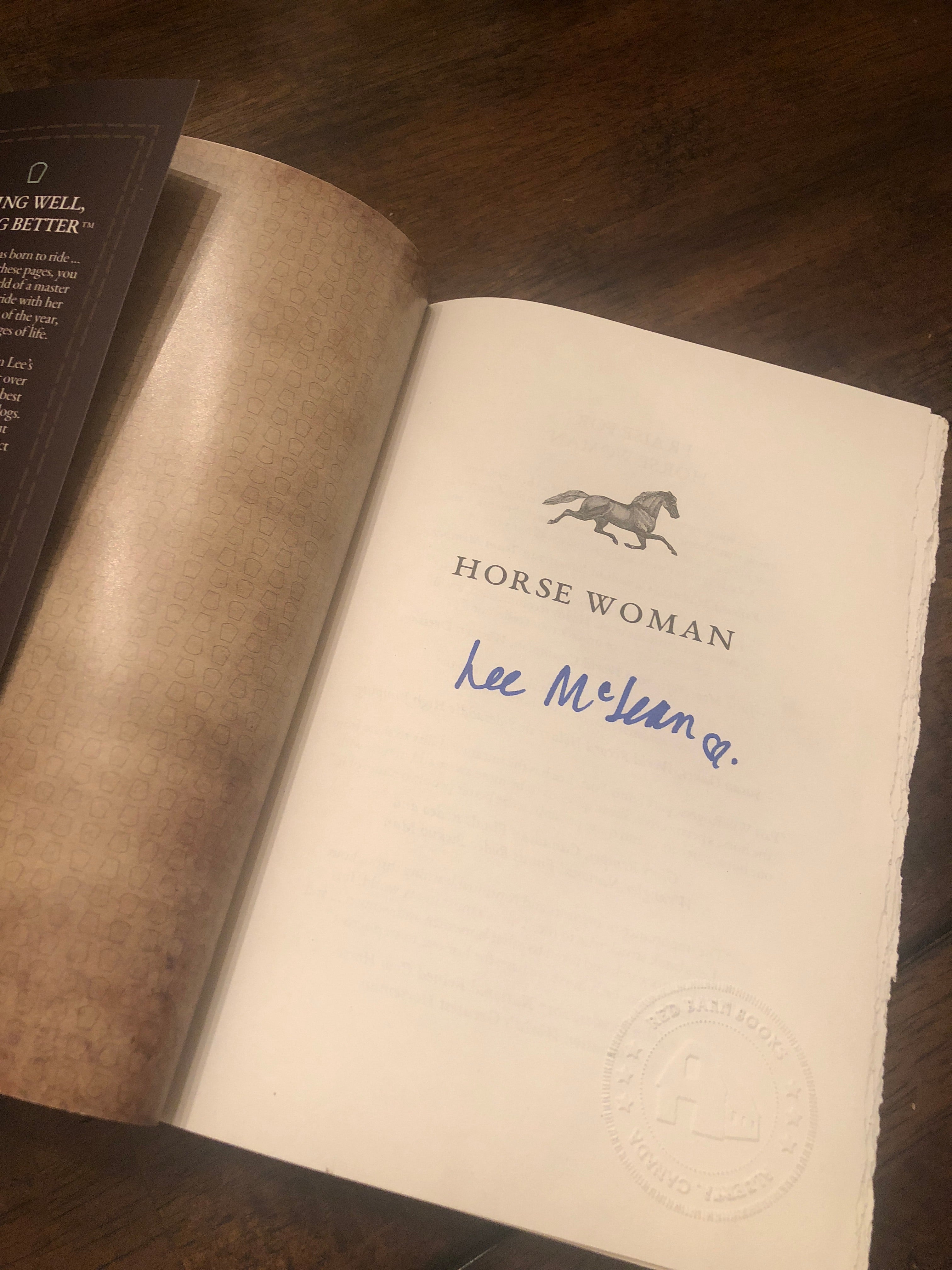 ‘Horse Woman’ by Lee McLean: Signed Deluxe Edition