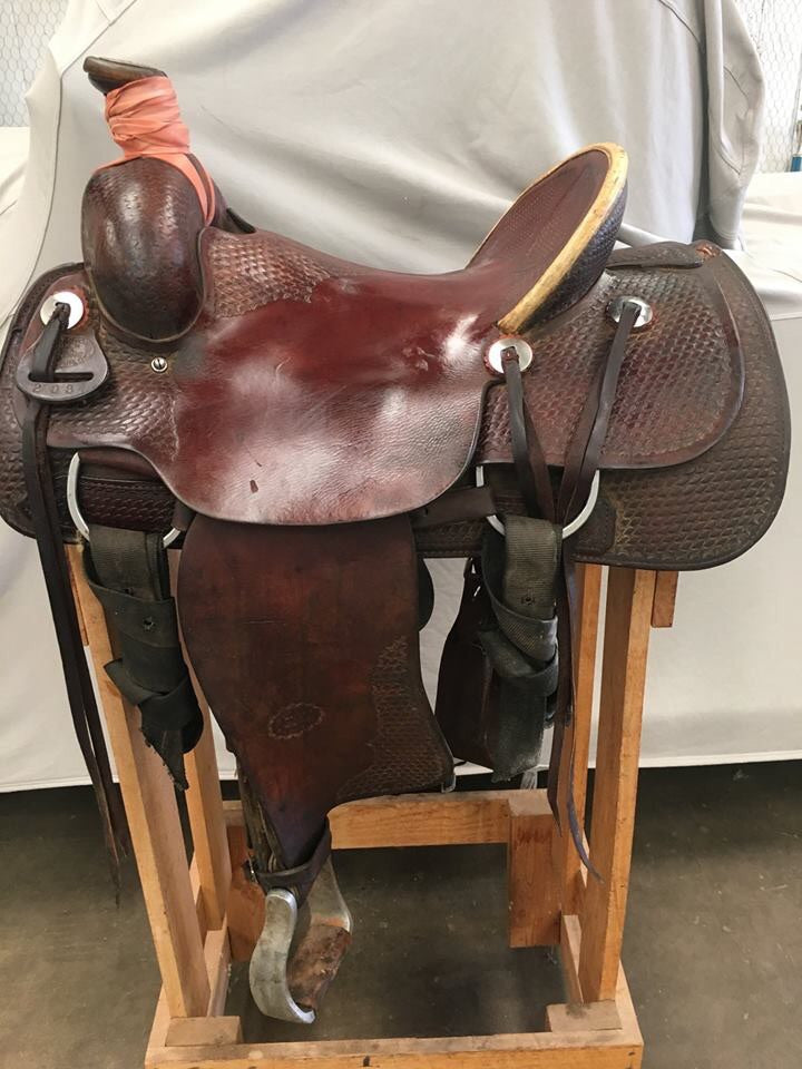 Used Cowboy Ranch Saddle