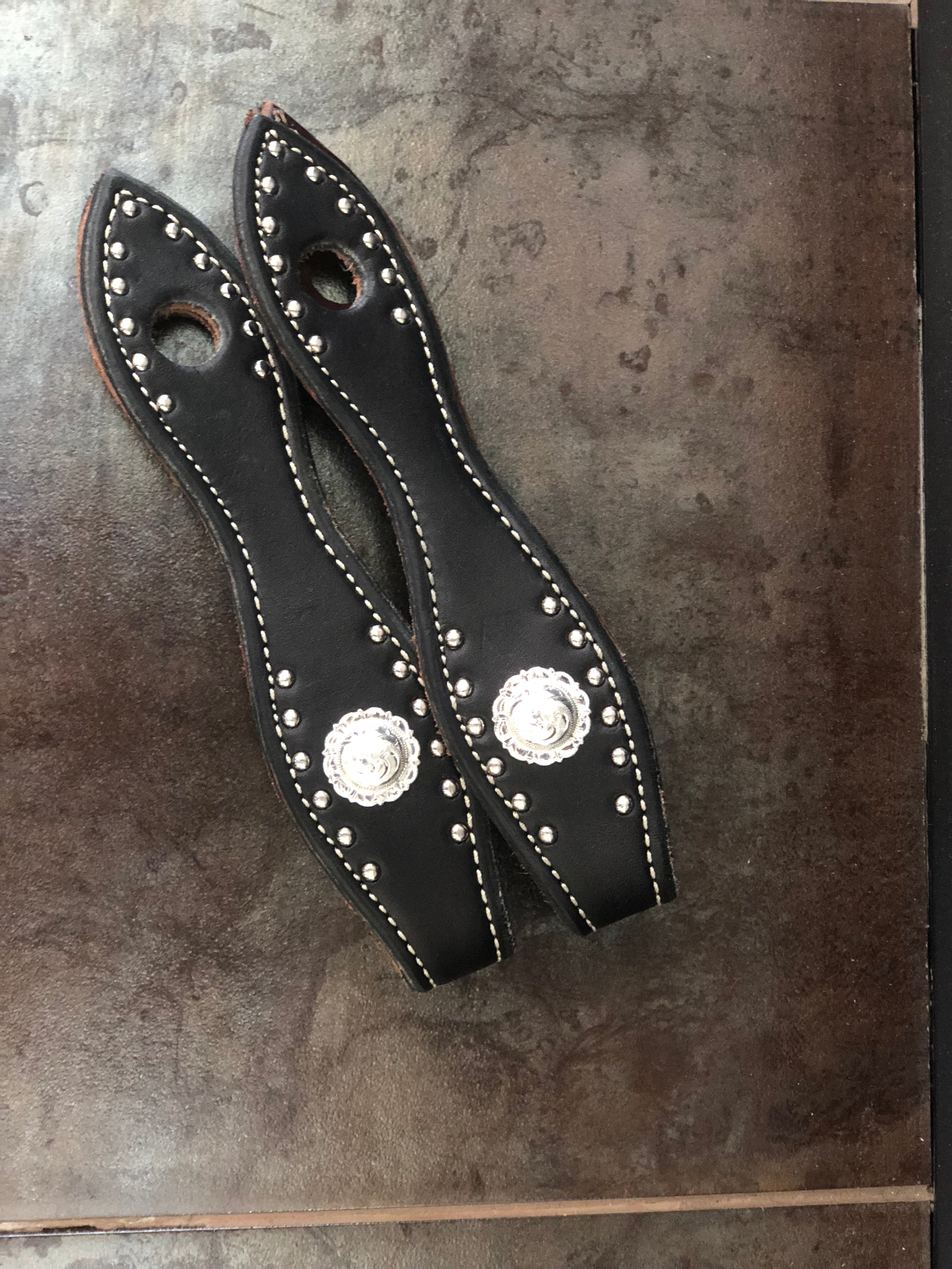 Silver Snaffle Bit Rig w/Card Suits, Mecate, Slobber Straps and Curb Strap Jack Adkins