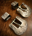 Vogt Sterling Buckle Set