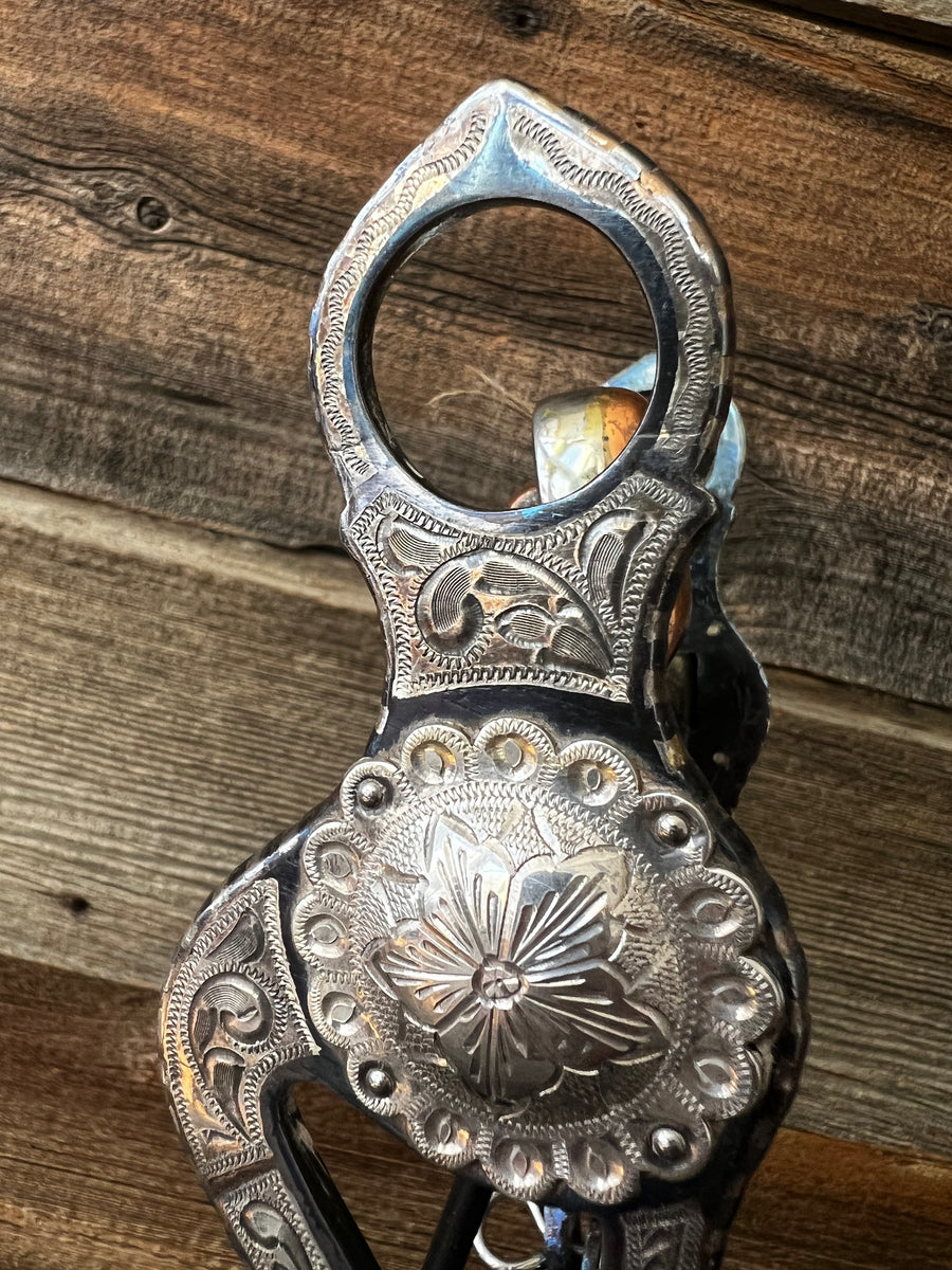 Santa Paula Fleming Bit w/San Joaquin Mouthpiece Classy Concho
