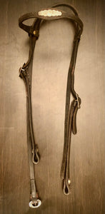 Browband Headstall w/Sterling Buckle