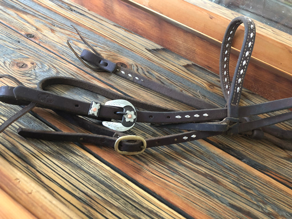 Buckstitch Browband Headstall