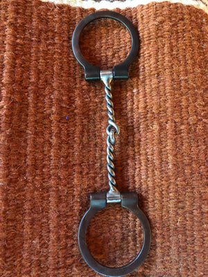 Twisted Mouth Snaffle Bit