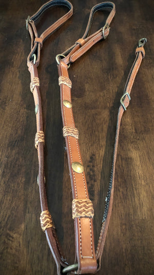 Light Headstall and Breastcollar set