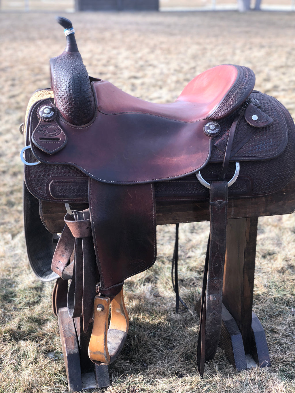 15 1/2” Vic Bennett Cutting Saddle